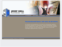 Tablet Screenshot of josef-hell.de